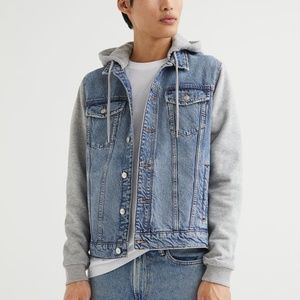 Hooded Denim Jacket